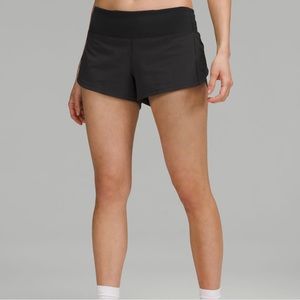 Lululemon Black Speed Ups Shorts